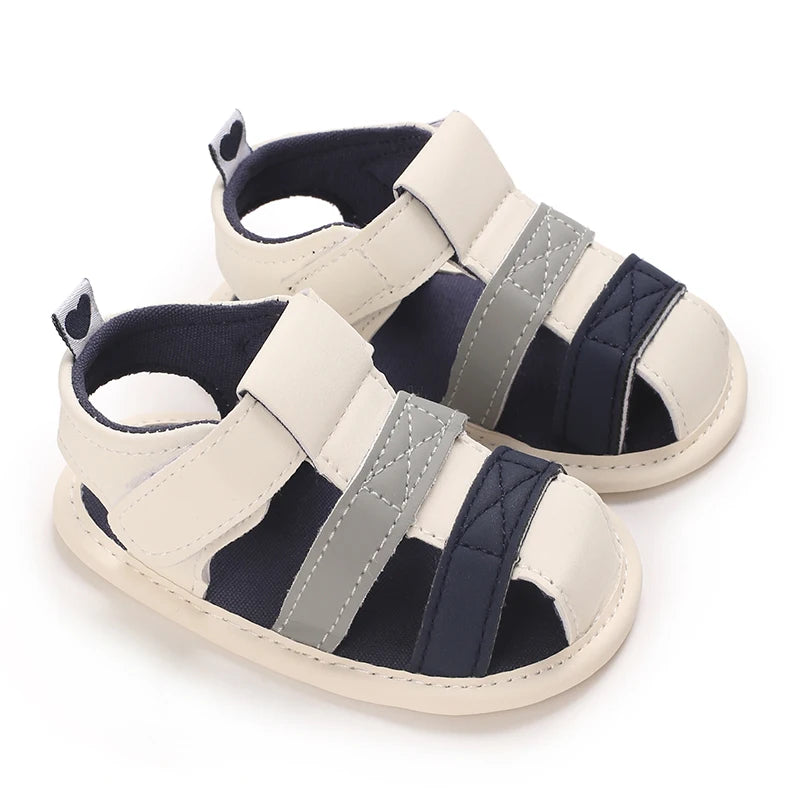 Baby Boy Cute Bear Sandals Lightweight Comfortable Indoor Outdoor First Walkers Kids Spring Summer Infant Toddler Shoes 0-18Mon