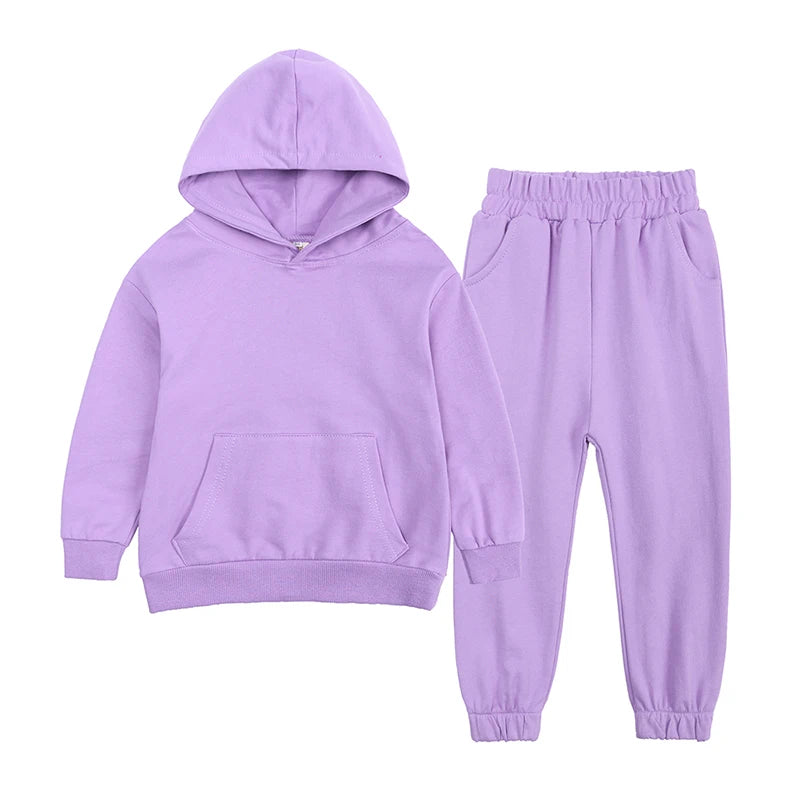 New Arrival Sport Suit for Boys Clothing Set Casual Warm Hoodie Long Sleeve Tops Pant Clothes For Kids Outfits Tracksuit 2 Pcs