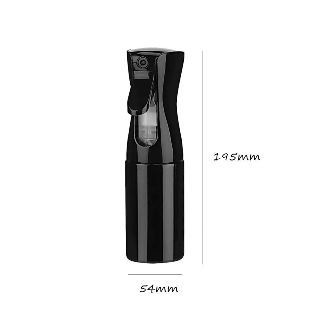 200ml Refillable Fine Mist Continuous Spray Bottle for Hair Salon Daily Moisturizing Garden Watering Atomizer