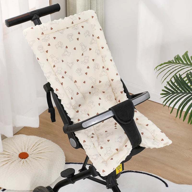 Stroller mat crib beanie down comfort mat gauze mattress padded padded baby mattress child quilt cotton mattress