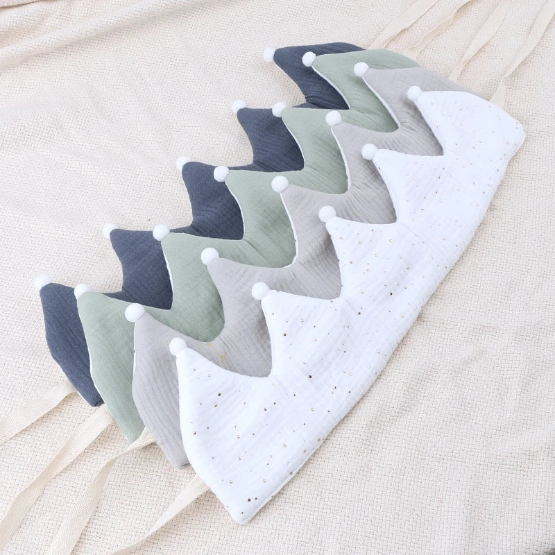 Baby Cotton Cloth Hat Cotton Newborn Headwear Infant Photography Props Headband Boys Girls Birthday Cap Gifts G99C