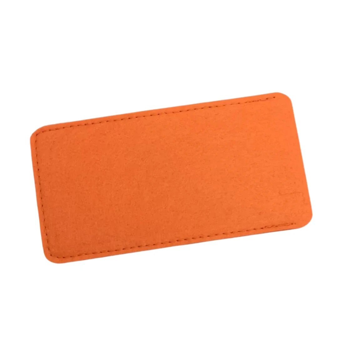 1 piece of soft felt cloth glasses bag, portable sunglasses presbyopia glasses, glasses protection glasses jewelry