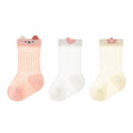 3 Pairs/lot Newborn Socks For Girl Boy 0-5 Yrs Summer Thin Cotton Mesh Infant Baby Boneless Short Sock Cute Clothing Accessories