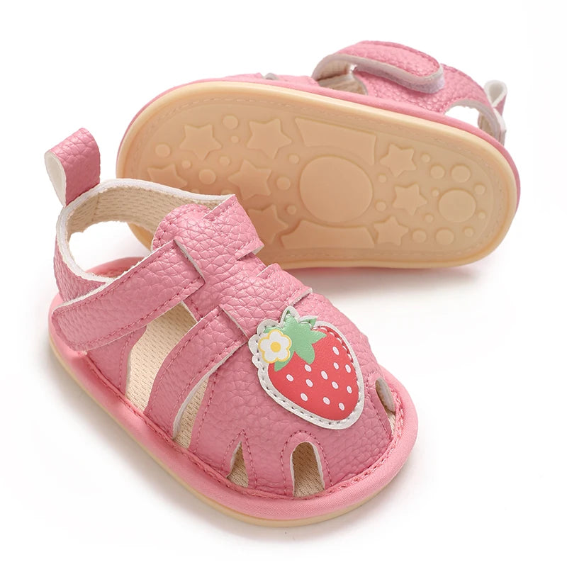 Baby Boy Cute Bear Sandals Lightweight Comfortable Indoor Outdoor First Walkers Kids Spring Summer Infant Toddler Shoes 0-18Mon