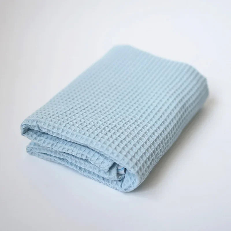 Tassel Baby Blankets Newborn Waffle Cotton Baby Swaddle Blanket New Born Stroller Blanket Bedding Items Infant Nap Bed Cover