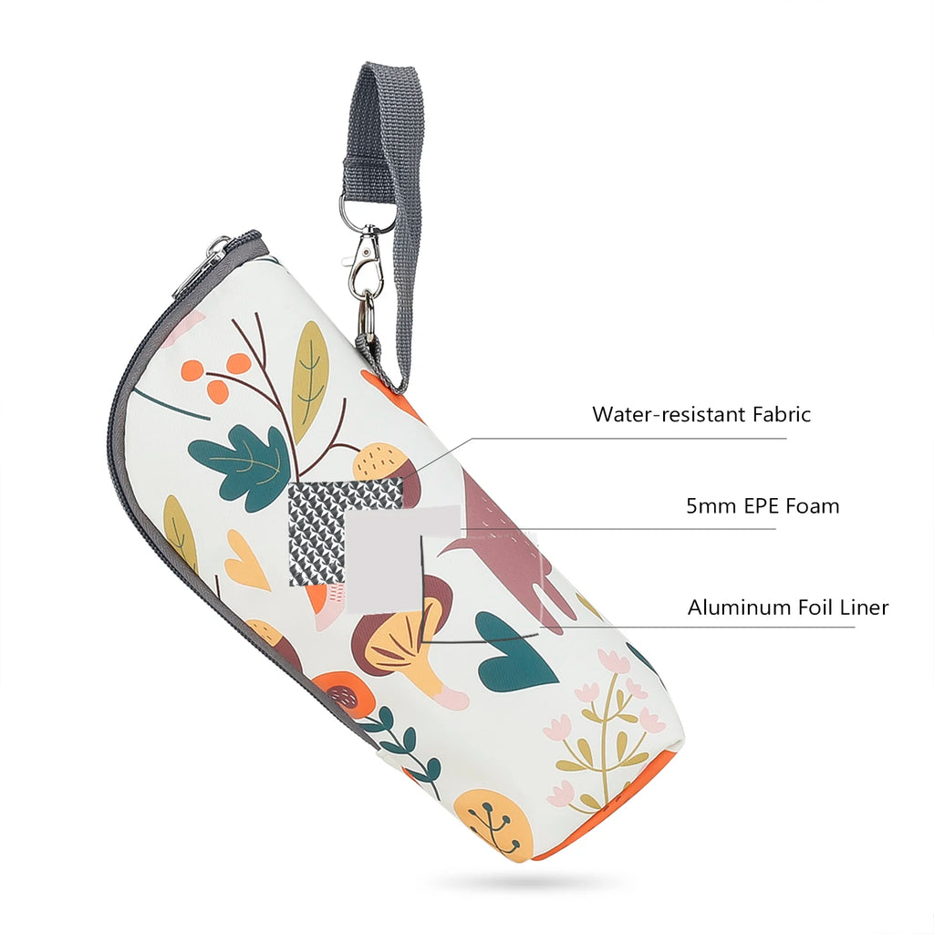 Travel Accessories Milk Bottle Pouch Insulated Baby Bag Feeding Bags Stroller Oxford Cloth Thermal Maternity