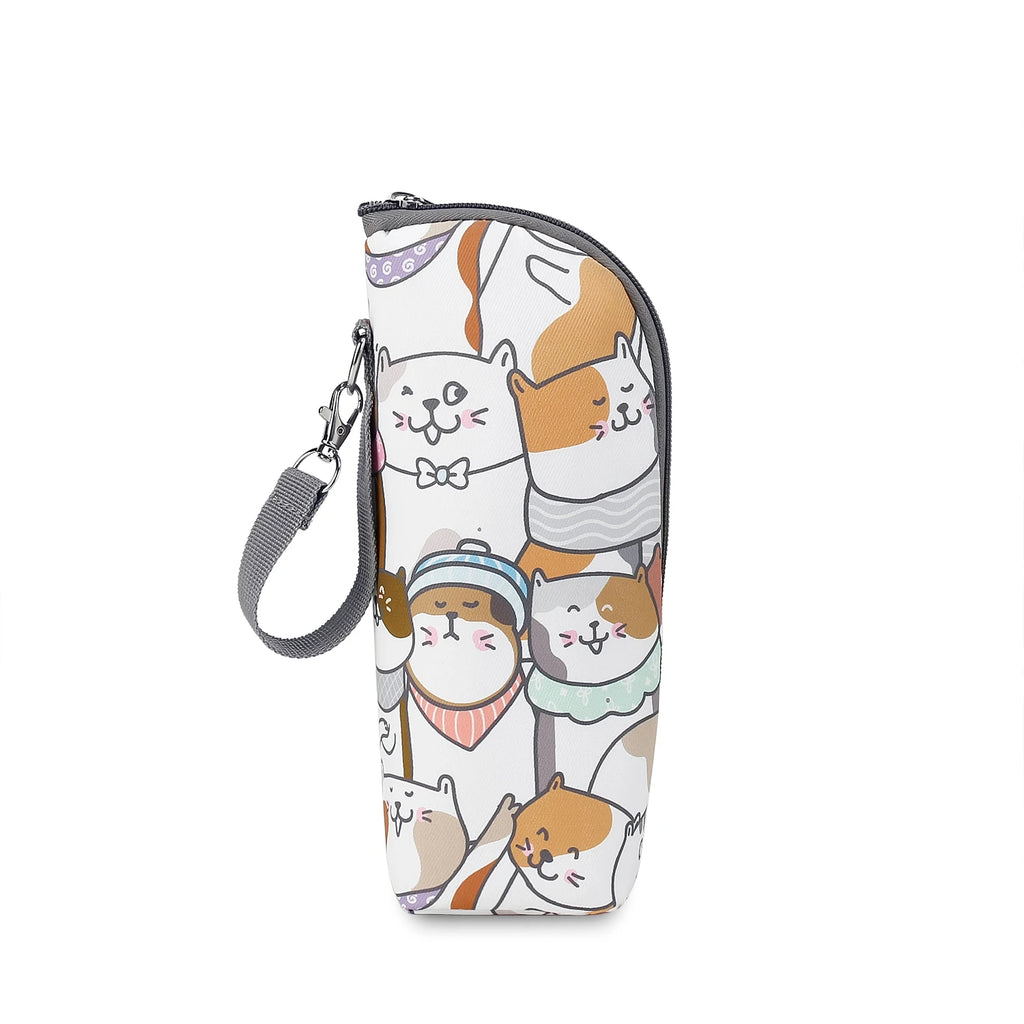 Travel Accessories Milk Bottle Pouch Insulated Baby Bag Feeding Bags Stroller Oxford Cloth Thermal Maternity