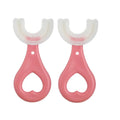 Baby Toothbrush Children 360 Degree U-shaped Child Toothbrush Teethers Baby Brush Silicone Kids Teeth Oral Care Cleaning