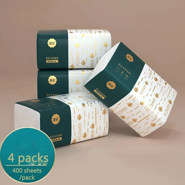1-12Boxes of Paper Towels Full Box Affordable Household Toilet Paper Household Napkins Paper Towels Toilet Paper
