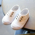 2026 Spring Summer Kids Shoes For Boys Girls Insole 13.5-18CM Candy Color Children Casual Canvas Sneakers Soft Fashion Shoes
