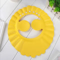 Adjustable Baby Shampoo Cap Waterproof Splashguard Bath Visor Hat Durable Infant Hair Wash Shield with Eye Protection for Shower