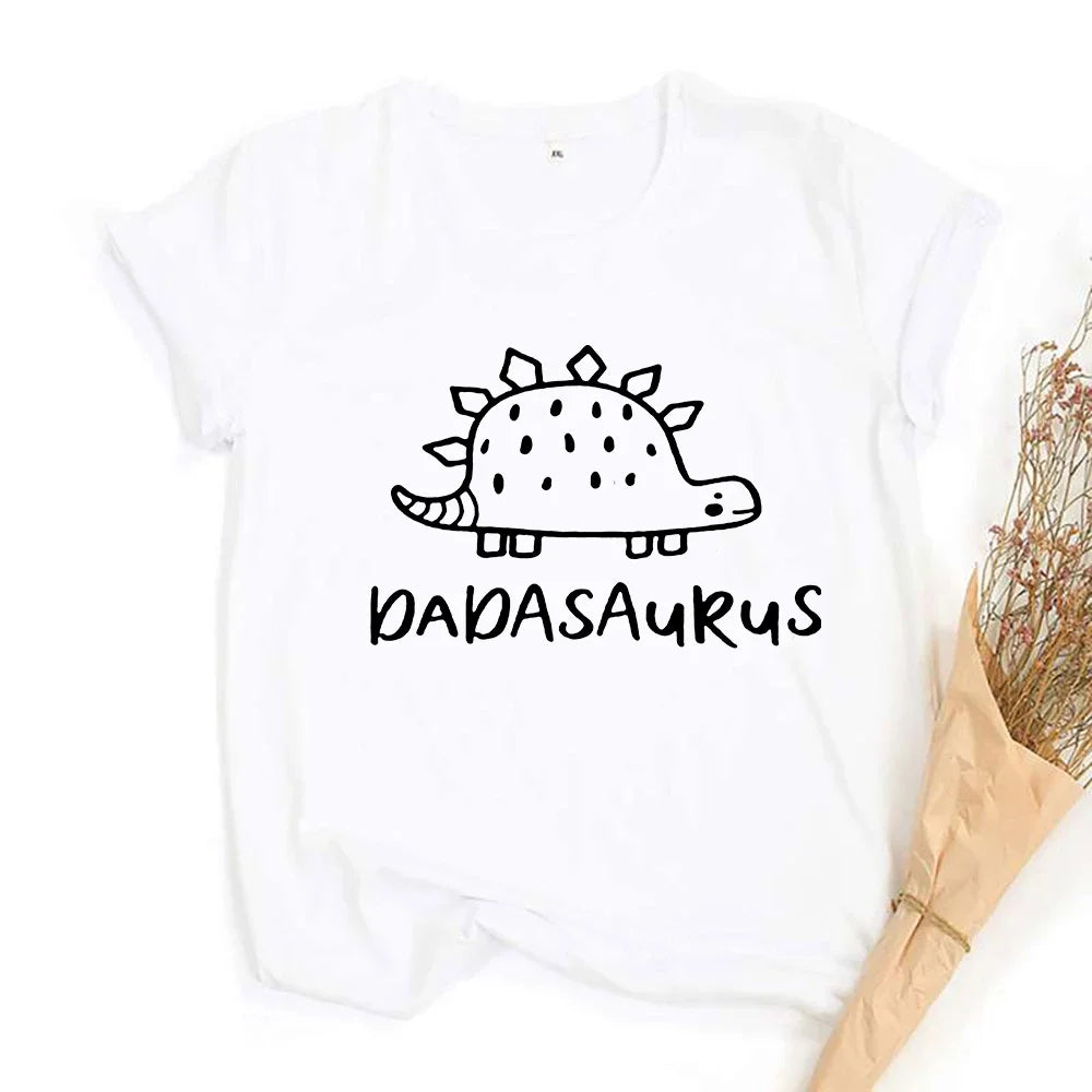 Dinosaur Family Shirts Mommy Daddy Shirt Baby Bodysuits Family Matching Outfits Short Sleeve Family Tshirt Family Gift Shirt