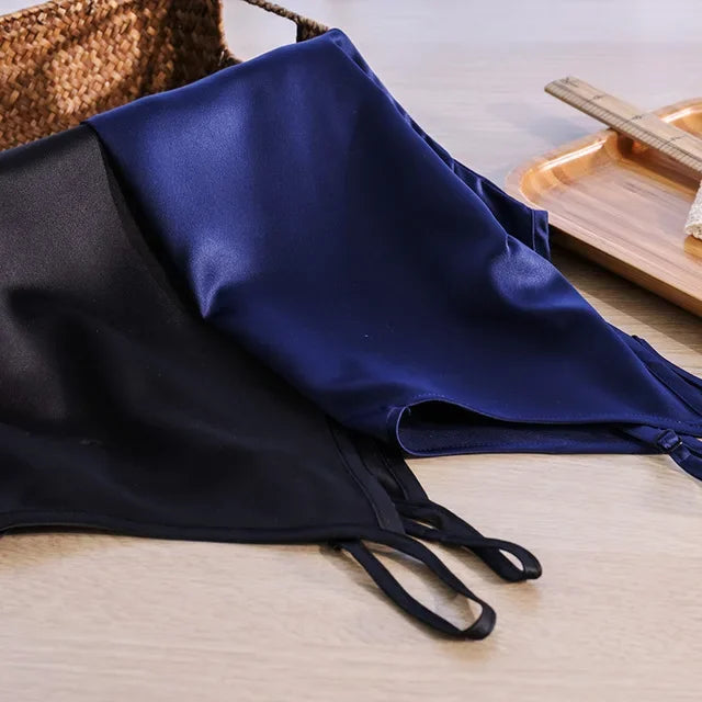 2026 Summer Women Satin Tank Tops Sexy Spaghetti Strap V-Neck Sleeveless Vintage Harajuku Streetwear Tops For Girls