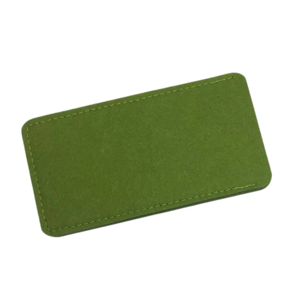 1 piece of soft felt cloth glasses bag, portable sunglasses presbyopia glasses, glasses protection glasses jewelry